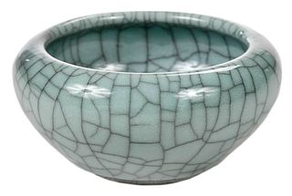 Chinese Guan Style Celadon Bowl