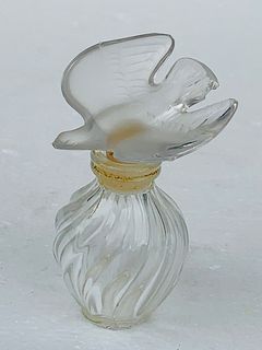 Perfume Bottle with Stopper by Lalique
