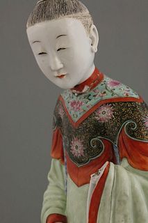 An unusual porcelain Lady Daoguang (1821-1850) finely