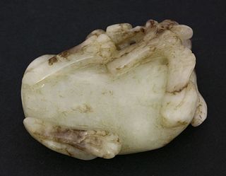 An appealing jade Carving early 20th century of a