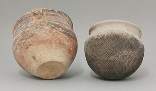Two earthenware Bowls probably Han dynasty (206BCE -