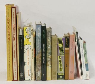 ART REFERENCE BOOKS: Nineteen various volumes