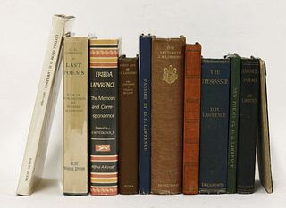 LAWRENCE, D H: Eleven volumes (by and about) including: