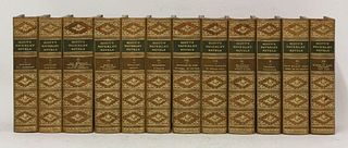 SCOTT, W: Waverley Novels, Twelve volumes. 1883. Half