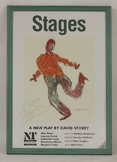 STAGES: Poster in colour, for the production of the