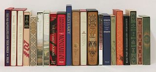 FOLIO SOCIETY: Fifty-five volumes, almost all with slip