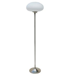 Laurel Mushroom Floor Lamp in Polished Nickel