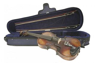 A French violin, c.1875, with French fittings and two