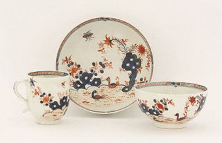 Lowestoft Redgrave Pattern,c.1760, a Coffee Cup and