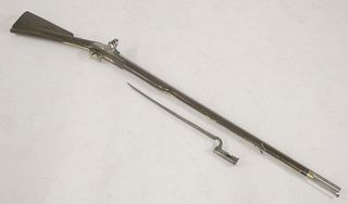 A Ketland & Co. flintlock musket, the brass mounted