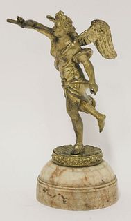 A bronze angel, probably South German, 17th/18th
