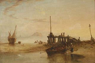 Charles Henry Seaforth (1801-1872) 'VIEW OF BASS ROCK