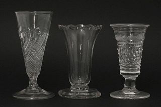 Three Jelly Glasses, a Jelly Glass, c.1740, the