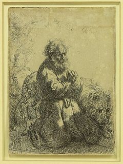 Rembrandt Harmensz van Rijn (Dutch, 1606-1669) SAINT