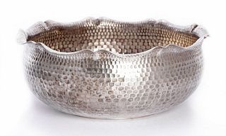 A German silver bowl, by GebrÃ¼der Friedlander, Berlin
