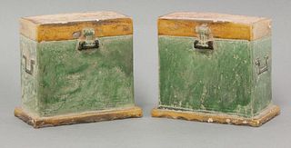 A pair of 'Boxes', Ming dynasty (1368-1644),