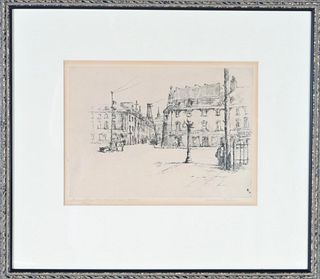 Signed Etching