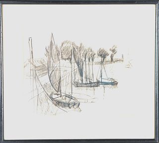 Richard Haley Lever (1876-1958) American, Drawing