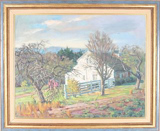 Frank C. Herbst (1912-1970) Amer, Oil / Canvas