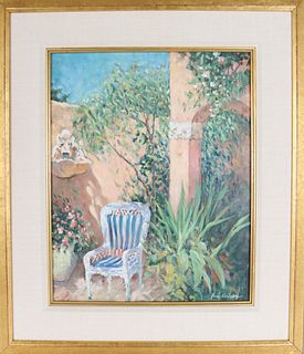 Jane Carlson (b 1930) American, Oil on Canvas