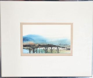 1980 Watercolor Signed