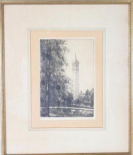 Mary Jenks Coulter (1880-1966) American, Etching
