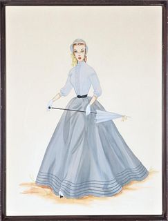 Rosemary Odell Costume Watercolor
