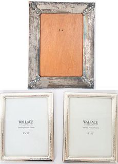 (3) Sterling Silver Picture Frames