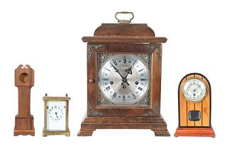 (3) Desk Clocks and (1) Watch Stand