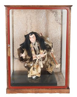Japanese Warrior Doll Figure in Box