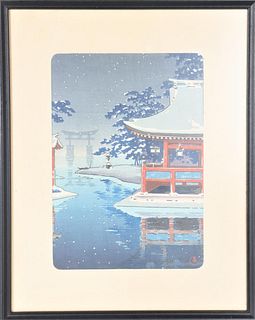 Tsuchiya Koisu (1870-1949) Japanese, Woodblock