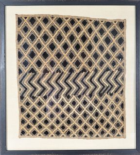 Embroidered African Textile, Congo