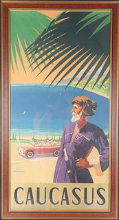 Russian Soviet Travel Poster