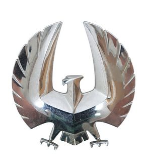 Vintage Chrysler Imperial Eagle, Chrome Emblem