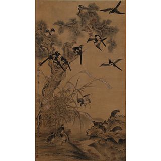 FLOWERS AND BIRDS, ANONYMOUS
