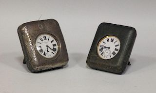 A silver cased Goliath watch and another cased Goliath watch (2) <br> <br>