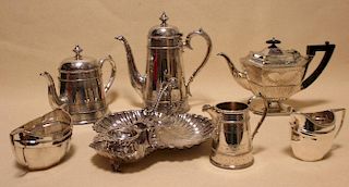 A quantity of electroplate to include tea and coffee wares <br> <br>