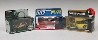 A group of Corgi James Bond related cars, most boxed or in plastic casing (11) <br> <br>