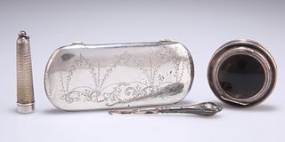 A GEORGE V SILVER SPECTACLES CASE,?by?Joseph Gloster Ltd, Birmingham 1922, 
