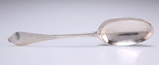A QUEEN ANNE SILVER DOG-NOSE SPOON, London 1708, the reverse of the bowl wi