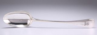 A VICTORIAN SILVER BASTING SPOON,?by?John Samuel Hunt, London 1857, Old Eng