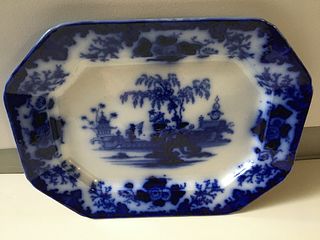 Flow Blue Platter