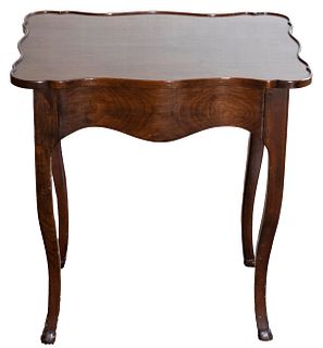 French Provincial Style Mahogany Side Table