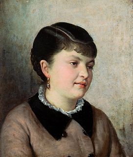 Spanish school; 19th century
"Portrait of a lady.
Oil on canvas.