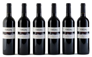 Six Culley Waiheke Island bottles, vintage 2004.
Neill Culley Winemaker.
Category: red wine. Auckland (New Zealand).
Level: A.
750 ml.