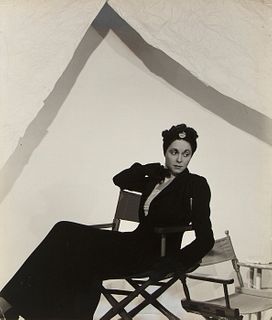 George Platt Lynes, Woman in Black, ca. 1945