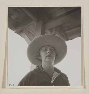 Dorothea Lange, Portrait of Dorothy Brett, 1931