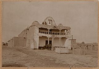 Simeon Schwemberger, Cochiti Pueblo Mission Church, 1908