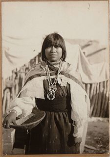 Simeon Schwemberger, Pueblo Woman (Ya-Kai-At-Tsa), 1906