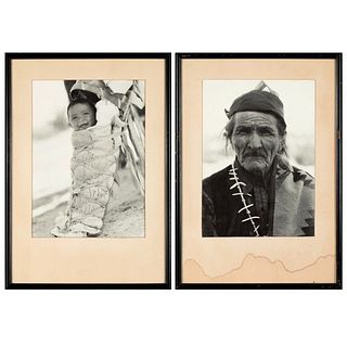 Group of Two Photographs of Native Americans